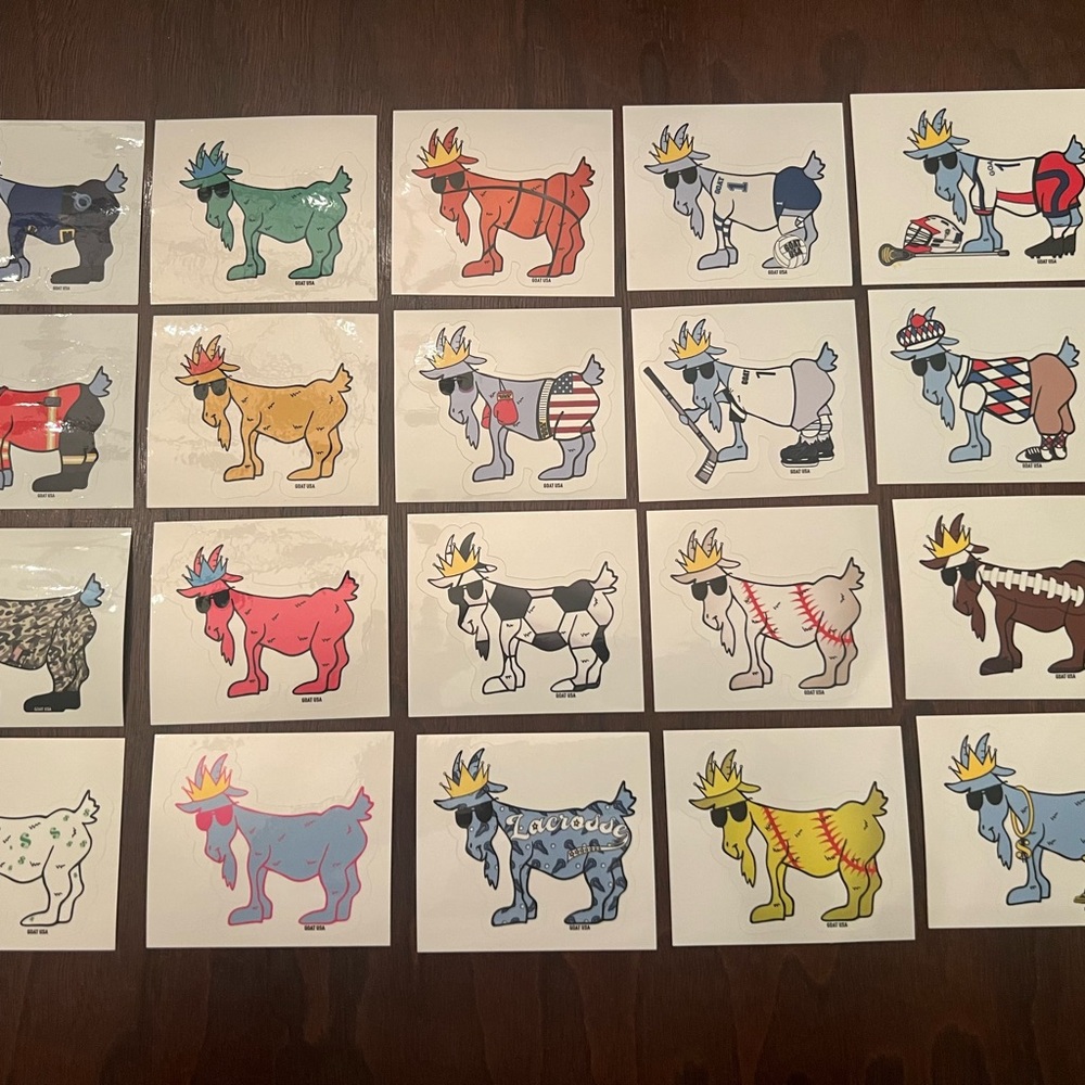 GOAT USA Sticker Mystery Pack